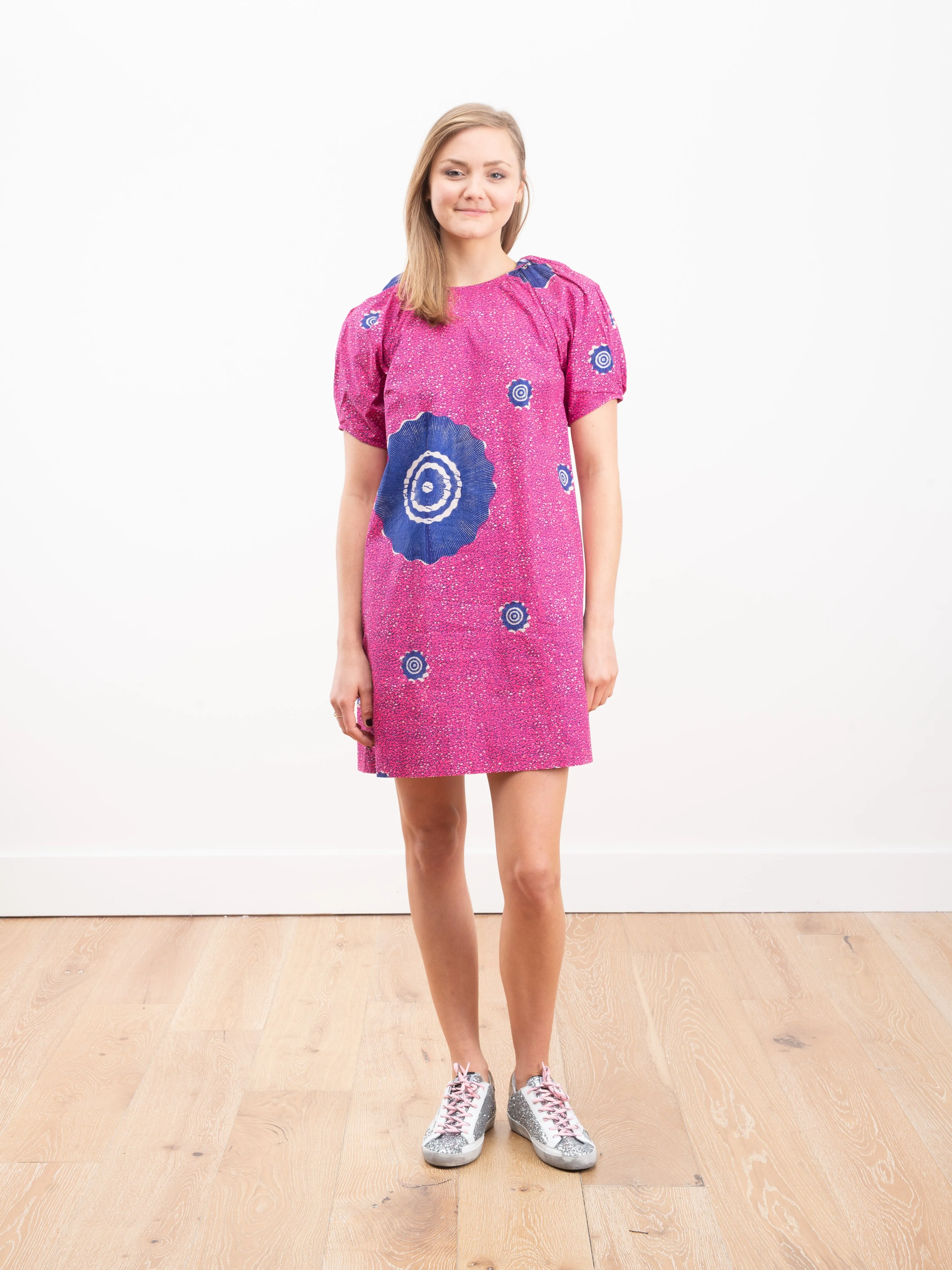 waverly dress - fuchsia