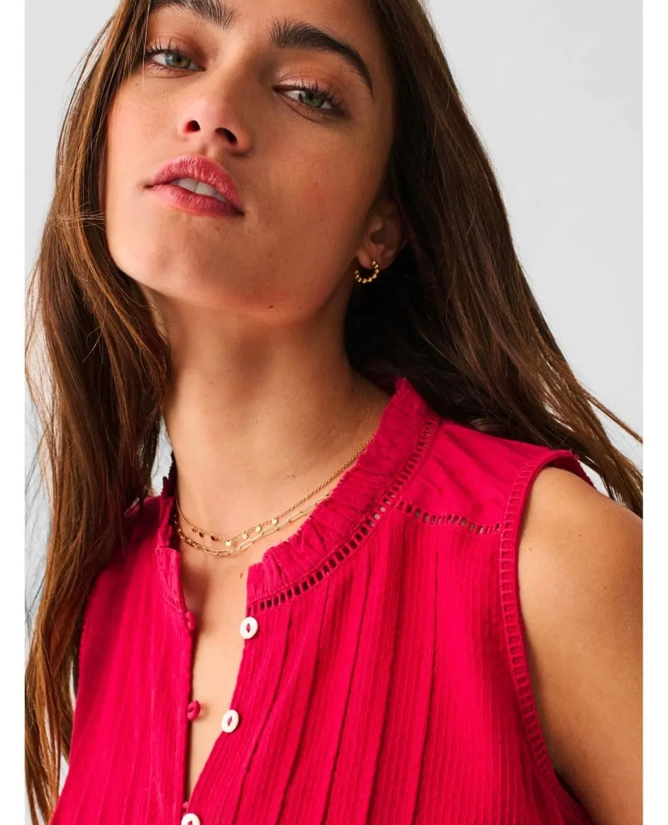 Willa Sleeveless Top Granita