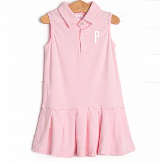 Wimbledon Winner Tennis Dress, Pink