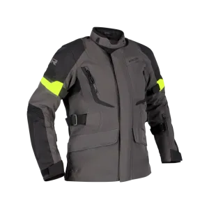 Women Moto Jacket Richa Cyclone 2 Gore-Tex Jacket, Gray/Yellow
