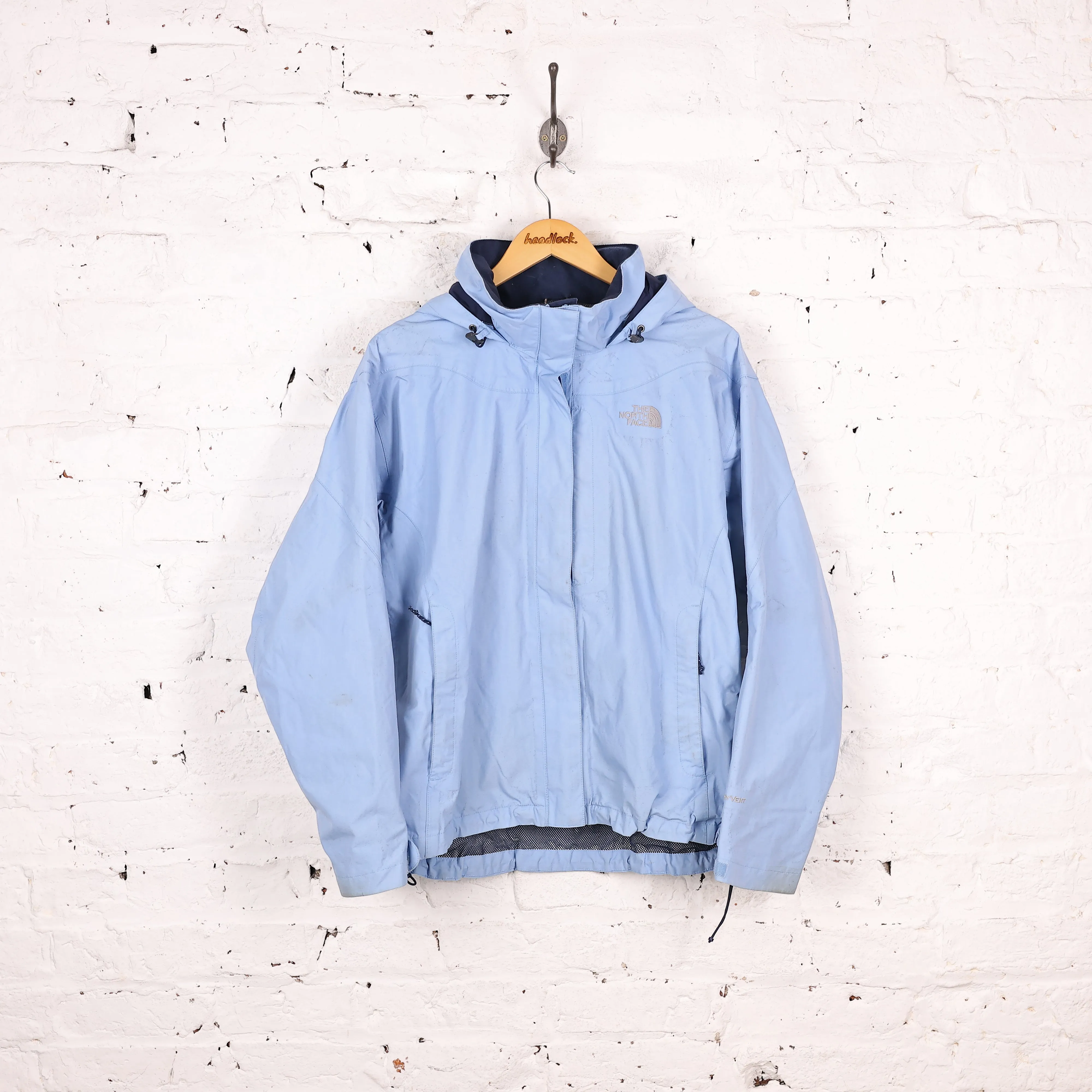 Women's The North Face Hyvent Rain Jacket - Blue - Women's L