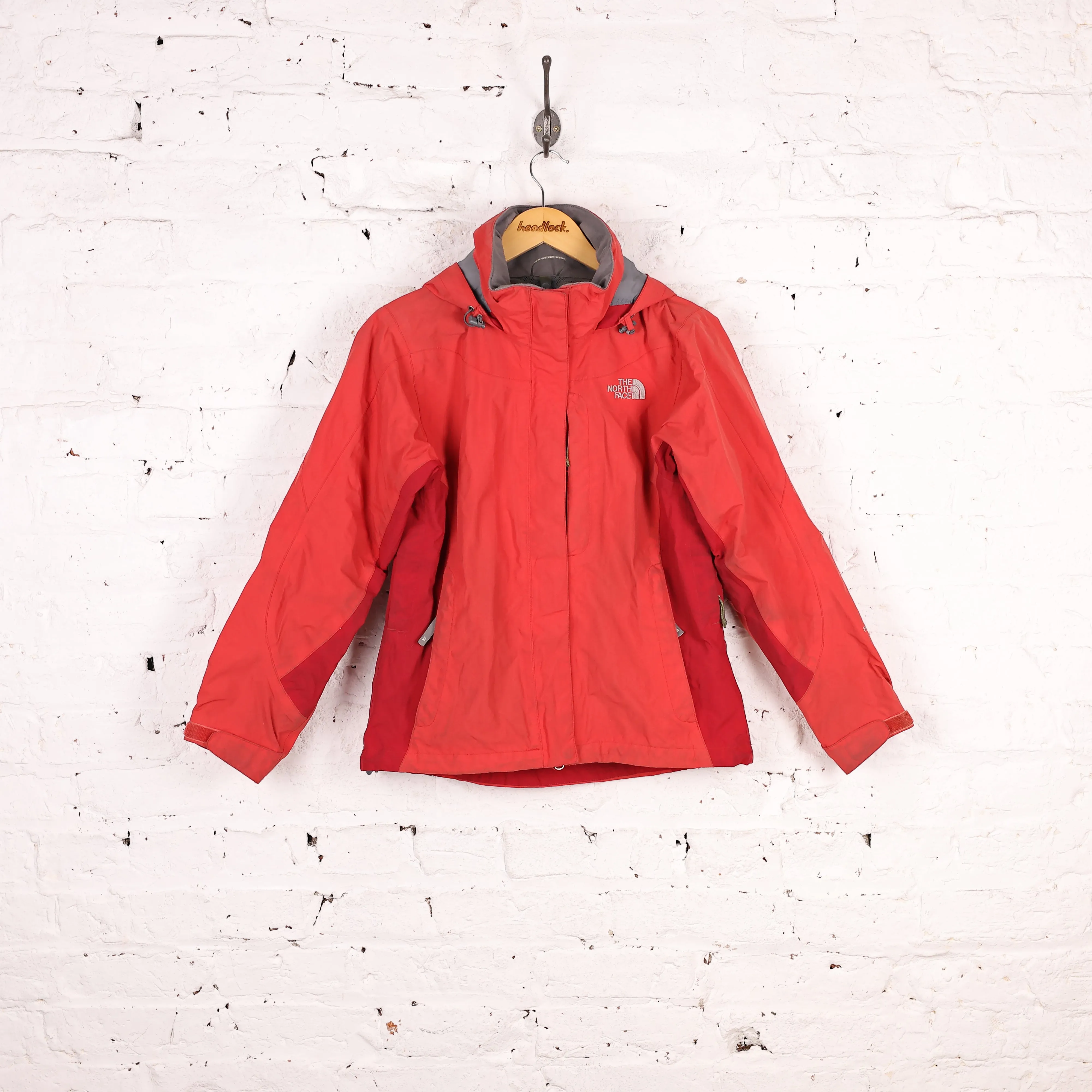 Women's The North Face Hyvent Rain Jacket - Red - Women's XS