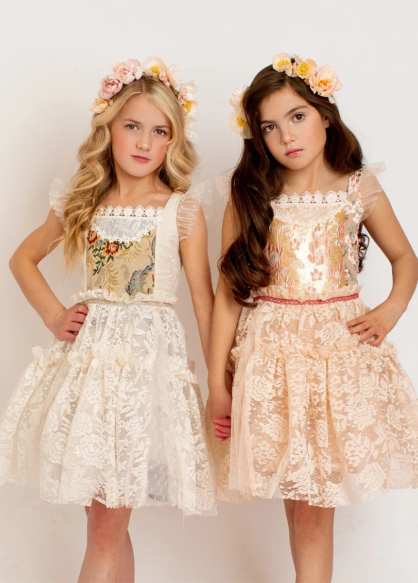 Zaliki Dress in Cream