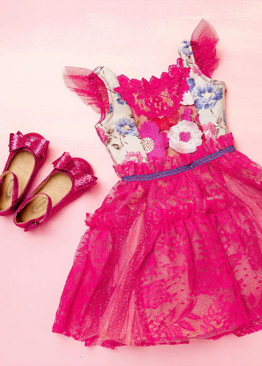 Zaliki Dress in Fuchsia
