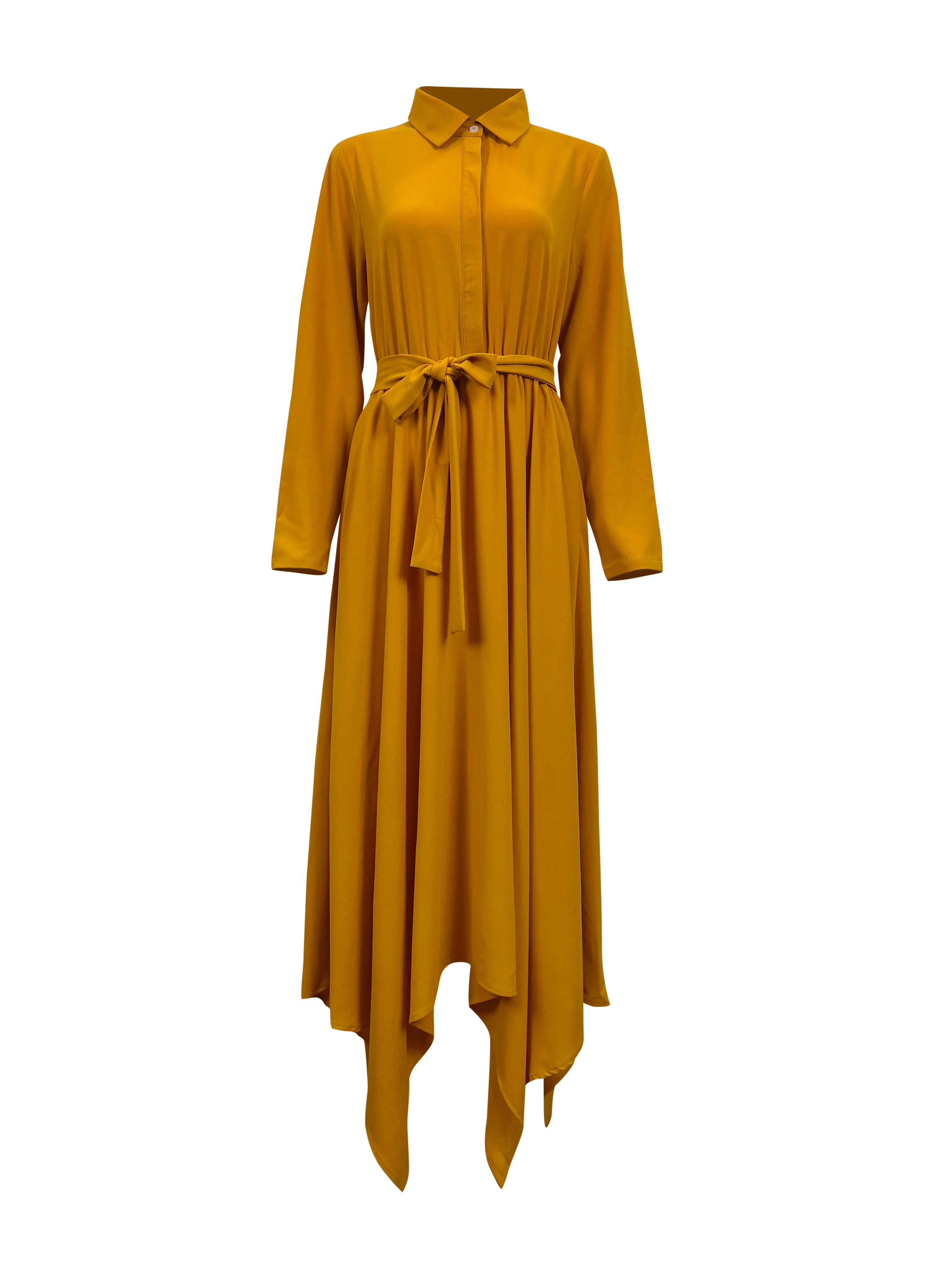 Zayna Maxi Tunic - Mustard